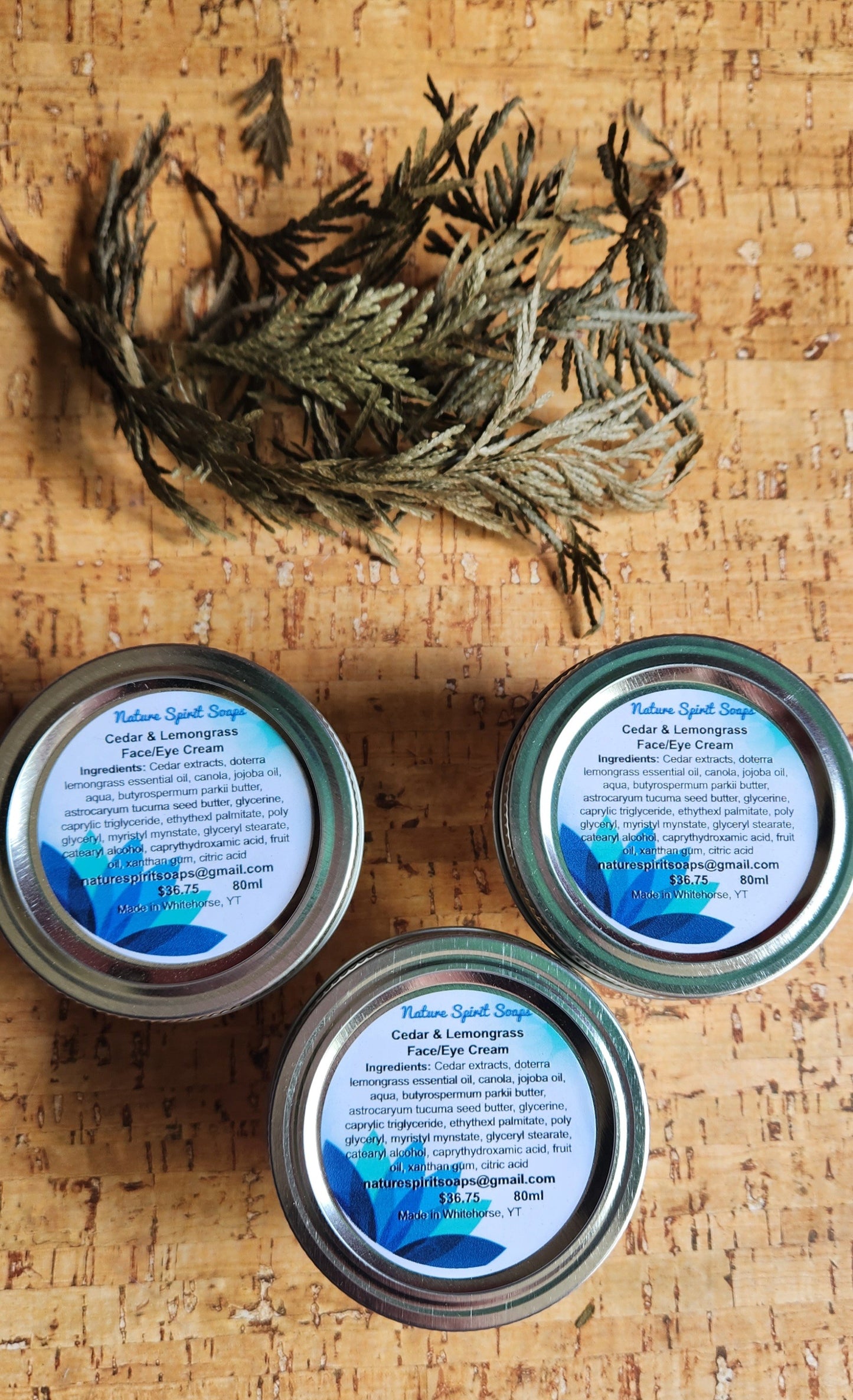 Cedar & Lemongrass Face/Eye Cream