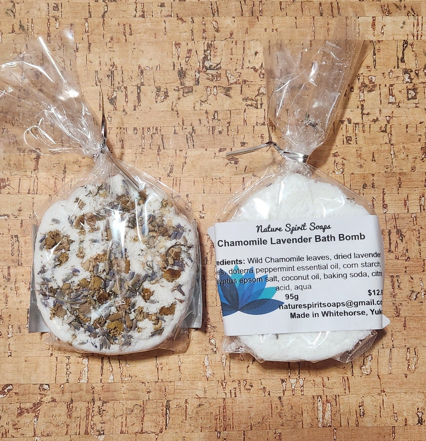 Chamomile Lavender Bath Bomb