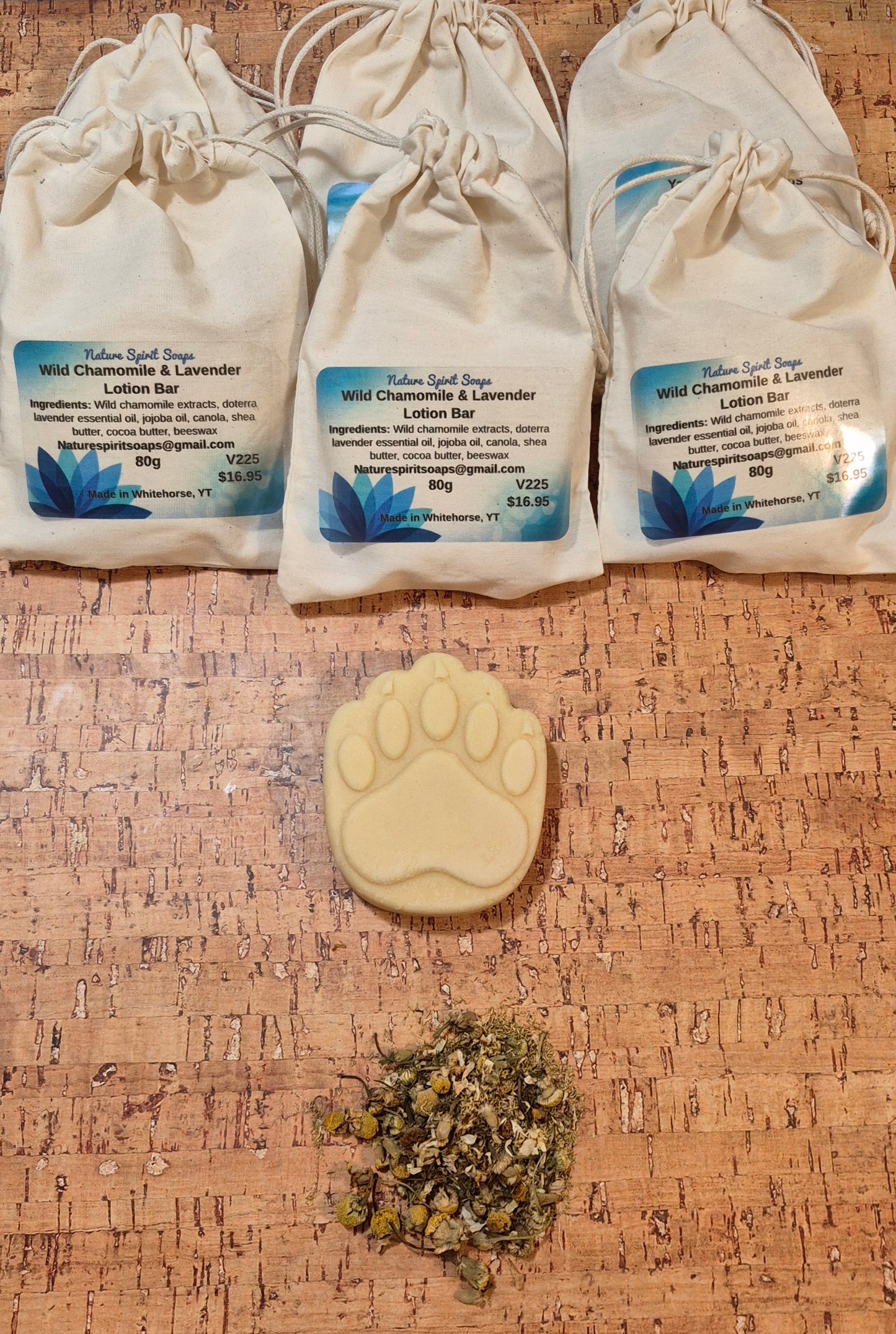 Chamomile & Lavender Lotion Bar