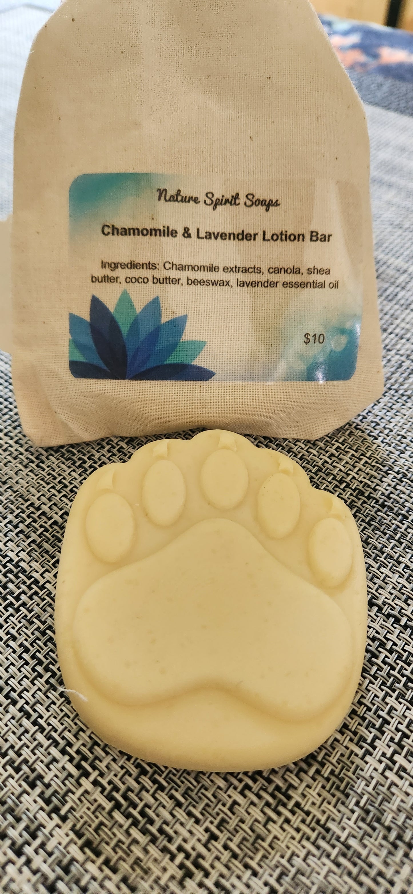 Chamomile & Lavender Lotion Bar