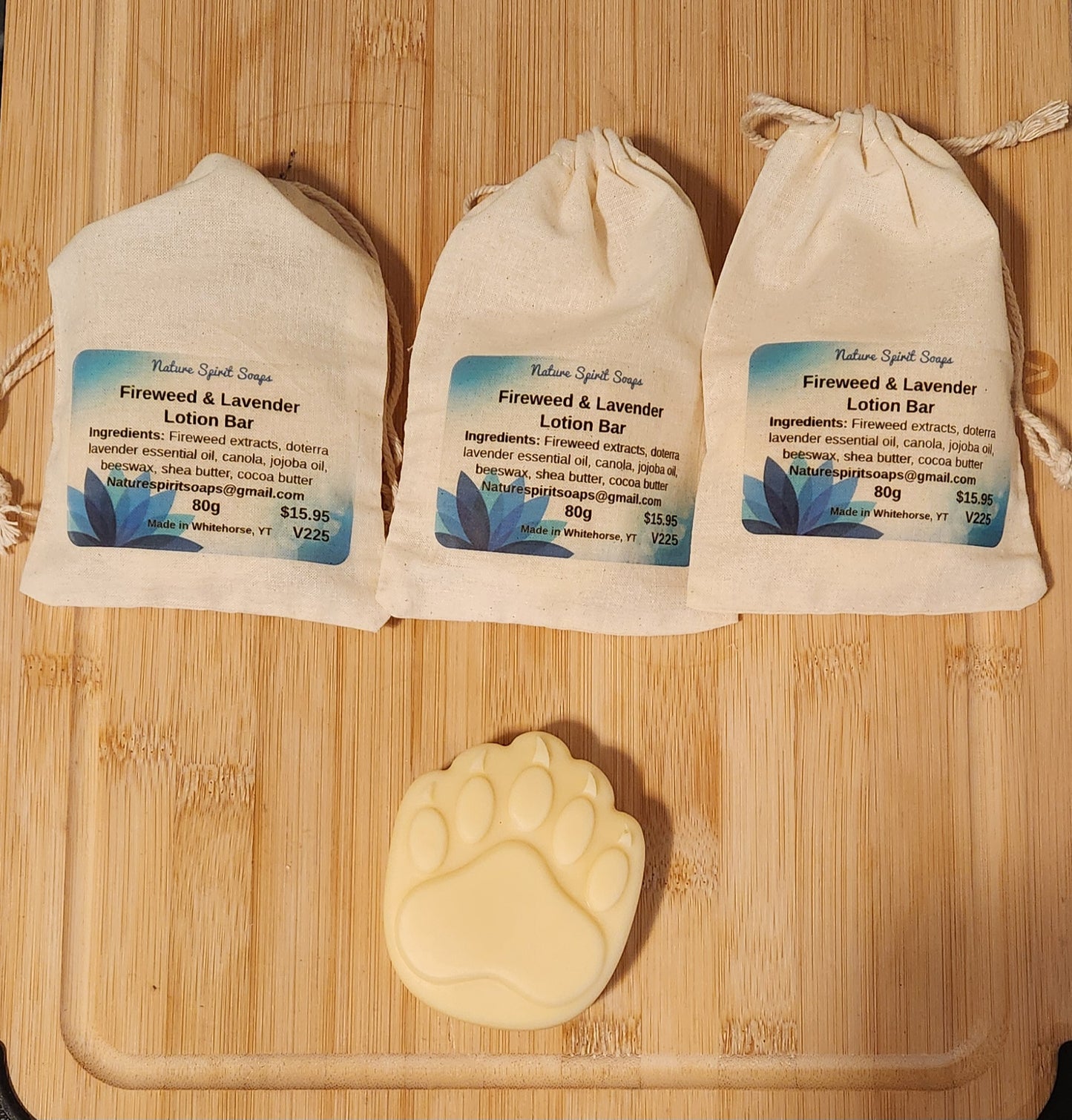 Fireweed & Lavender Lotion Bar