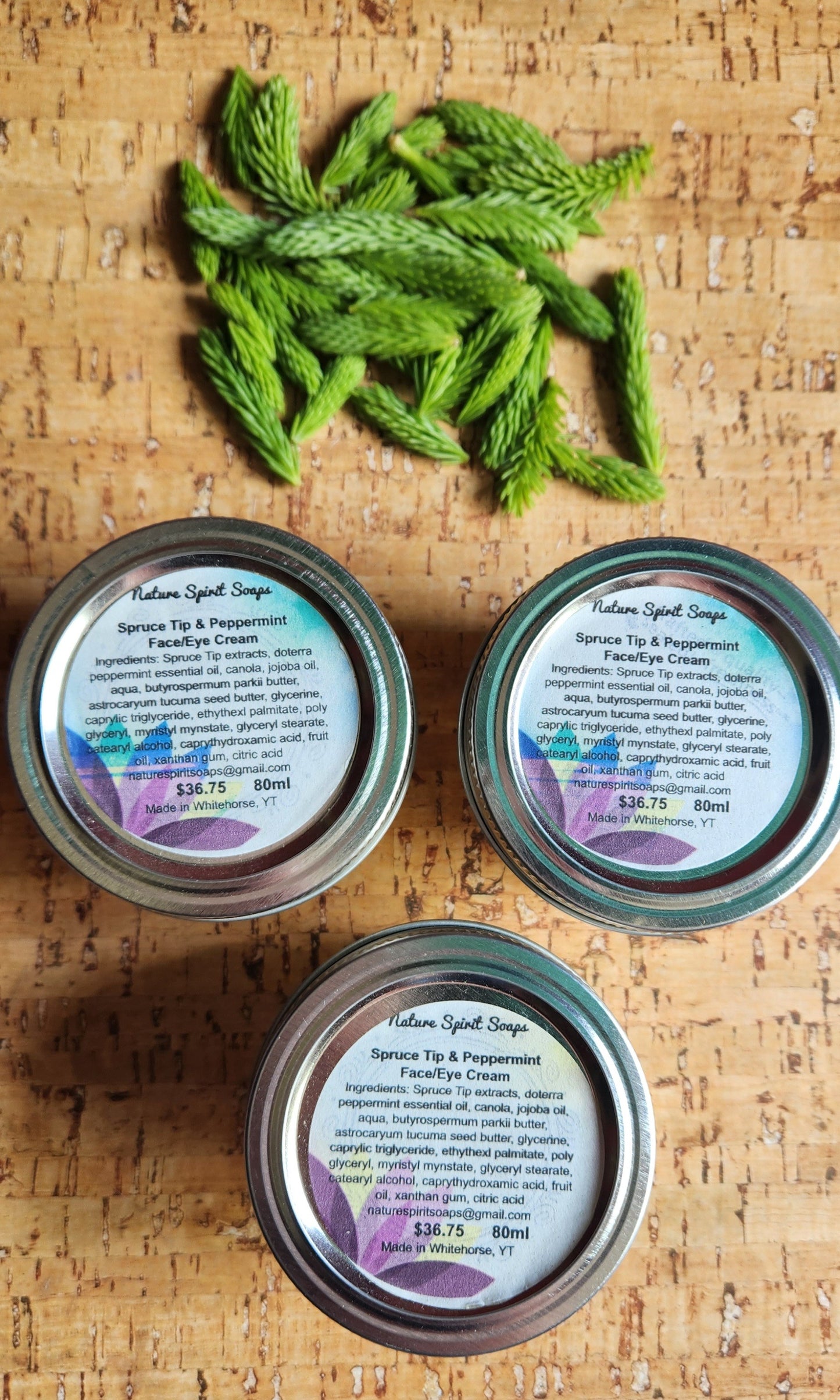 Spruce Tip & Peppermint Face/Eye Cream